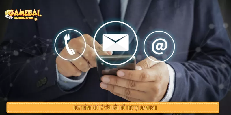 Quy trình xử lý yêu cầu hỗ trợ tại GAMEBAI